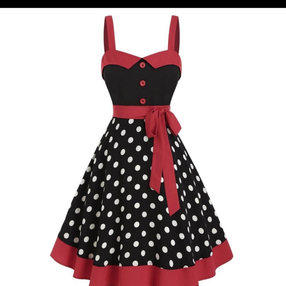 Rockabilly Retro dress xxl
